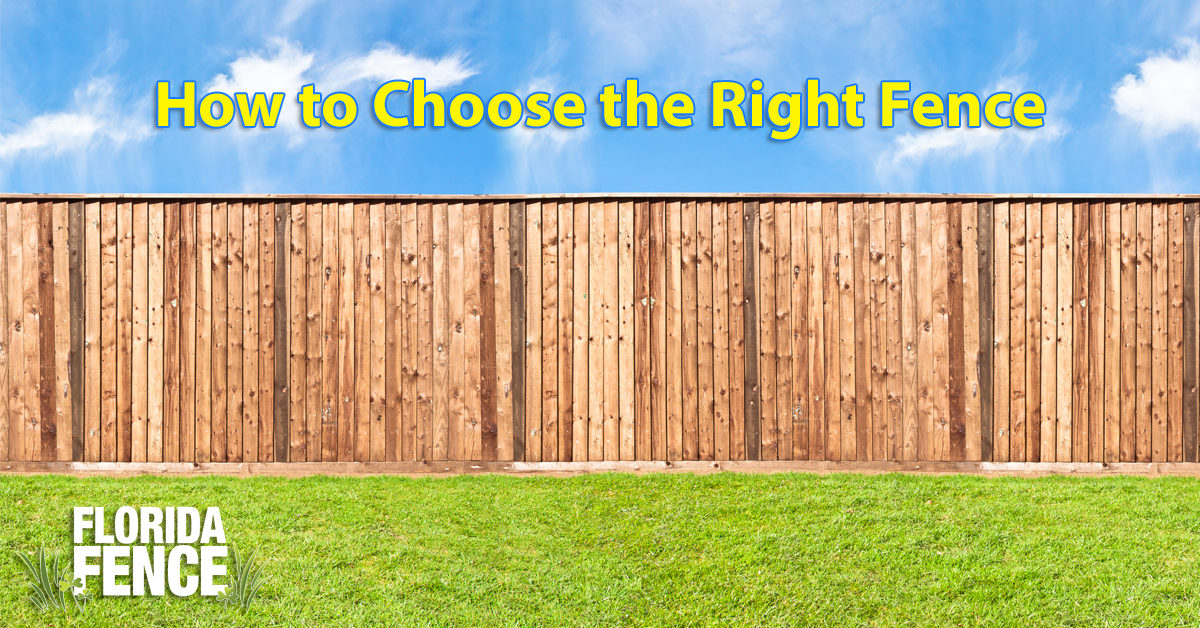 Beginner’s Guide to Fences: How to Choose the Right Fence