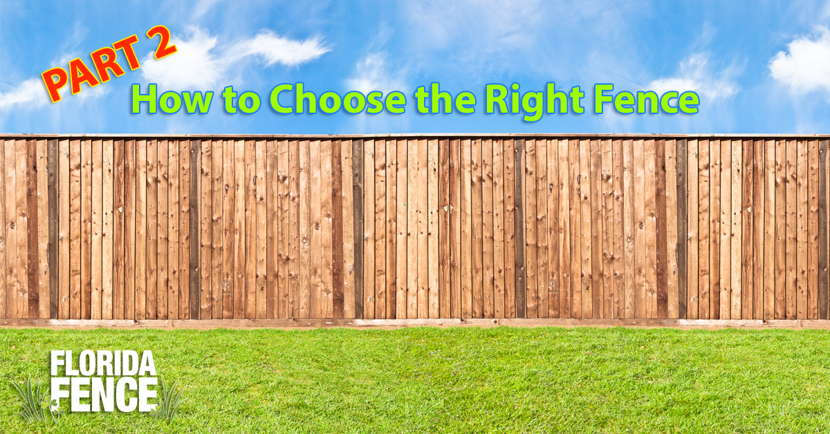 Beginner’s Guide to Fences: Part 2–Types of Fences