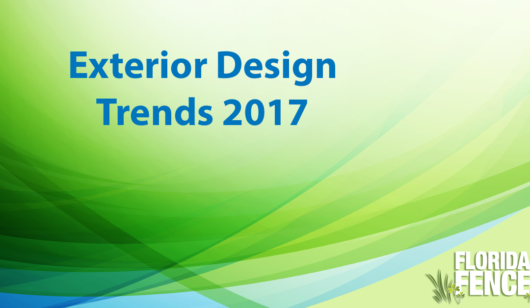 Exterior Design Trends for 2017