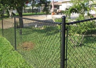 chain link fence