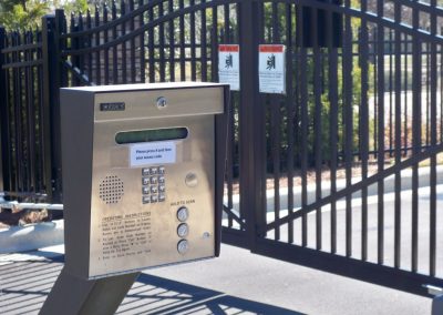 commercial fence, access control gates
